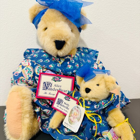 Muffy Vanderbear Alice Mommy and Me Teacup Collection Vintage 1991 Fan Club - Picture 1 of 4
